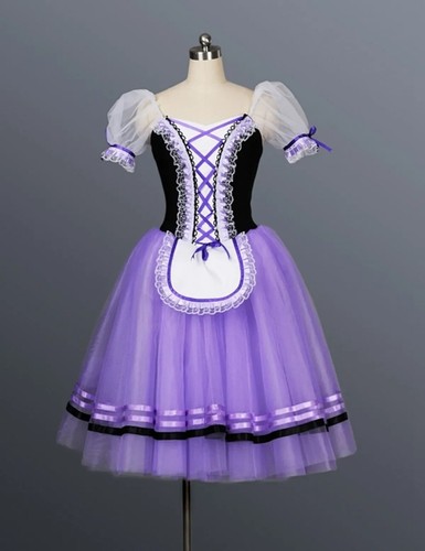 Stage Performance Costume Long Ballet Dancing Dance Ballerina Dress for Girls - Picture 7 of 22