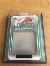 2022/23 LEAF ITG USED JUMBO MEMORABILIA ERIC LINDRO #1/1 WOW. EMERALD