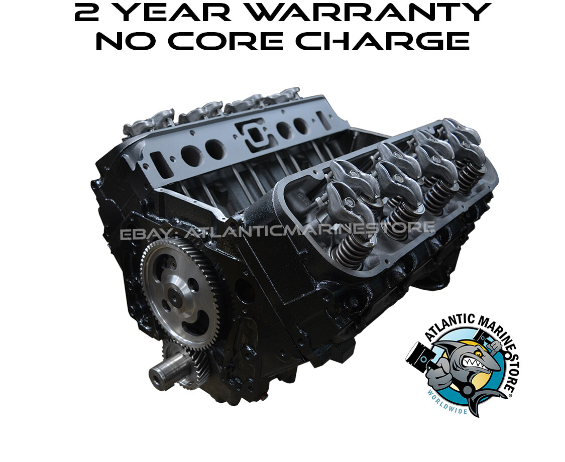 GM/MerCruiser 454/7.4 Generation 5 Remanufactured Long Block Sta