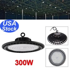 8 Pack 300 Watts UFO Led High Bay Light Led Commercial Industrial Shop Lighting