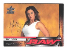 2002 Fleer WWE Raw vs. SmackDown Molly Holly Divas 57 Pro Wrestling Card WWF
