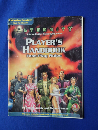 Alternity Player's Handbook / Gamemaster Guide Fast-Play Rules - TSR - Bild 1 von 2