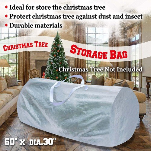 Heavy Duty Large Artificial Christmas Tree Storage Bag For Clean Up, Up to 9ft - Picture 3 of 4