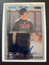 2010 Bowman Chrome Prospects Autographs Rookie RC BCP203 Max Kepler
