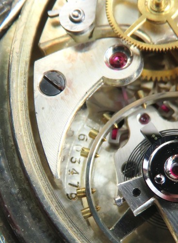 3 x wojskowy zegarek kieszonkowy MINERVA II. Chronograf WK z naciągiem ręcznym - uszkodzony - Zdjęcie 9 z 13