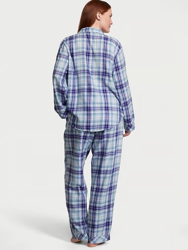 VICTORIA'S SECRET Flannel Long PJ 2-pc Set Many Sizes XS,S,M,L,XL Reg,Long,Short - Picture 19 of 59
