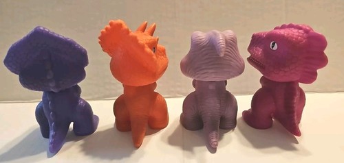 Gi-Go Toys Dino Re-Evolution Dinosaurs Set of 4 Vinyl Figures Toys - Picture 8 of 9