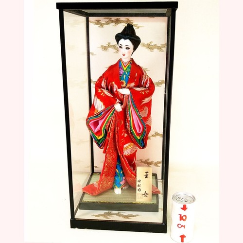Vintage Japanese Okinawa Ryukyu Doll Handcraft Traditional Geisha in Kimono - Picture 2 of 15