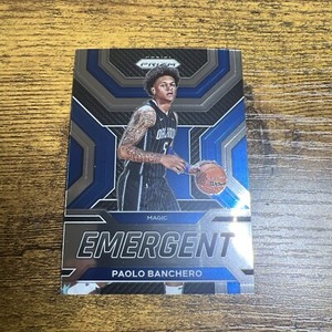 Paolo Banchero Emergent 2022-23 Panini Prizm Basketball Card #25