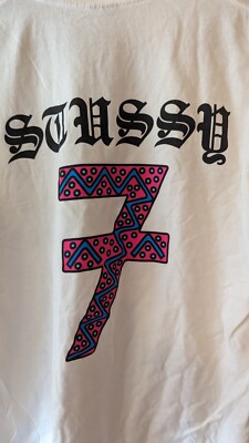 old STUSSY Tシャツ STUSSY Vintage 90s 4 Stussy x Nexus 7 Shirt - TokoPyramid