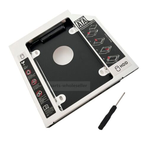 2nd HD SSD Hard Drive Caddy Adapter for HP ProBook 4340s 4341s 4710s 4510s 4370s - Picture 2 of 7