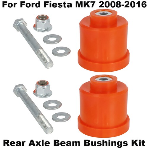 For 2008-2016 Ford Fiesta MK7 Rear Axle Beam Bushings Sleeves Kit Polyurethane - Bild 11 von 11
