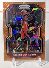 2020-21 Panini Prizm #8 Robert Covington ORANGE ICE PRIZM Parallel - Rockets SP