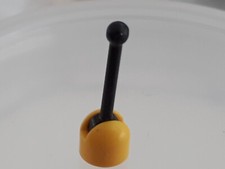 LEGO 4592 c01 4592c02 Joystick, Schalthebel Antenne gelb schwarz 10 Stück