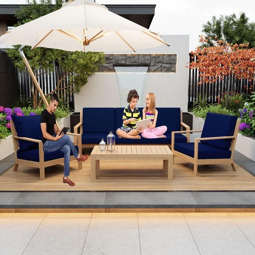 Outdoor cushions for chairs Waterproof fade-resistant Patio Furniture Seat - Picture 44 of 49