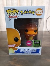 Funko Pop! Vinyl: Pokémon - Charmander (Flocked) #455