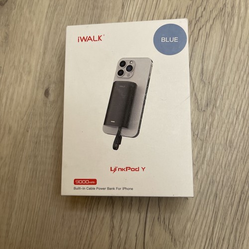 iwalk linkpod y 9000 mah battery blue powerbank - Picture 1 of 4