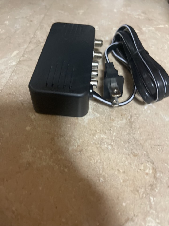 RCA Audio/Video Coax RF Modulator 6203 MultiInput Audio/Video Signal