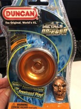 Duncan Advanced Metal Drifter Red Yo-yo with Collectible Skull Counterweight NIP