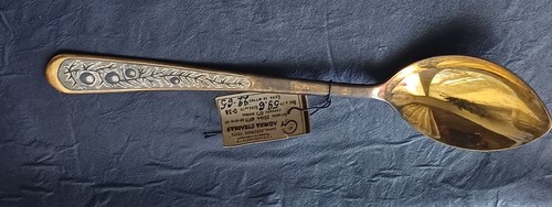 Spoon silver 875 gilding blackening, unused - Picture 4 of 16