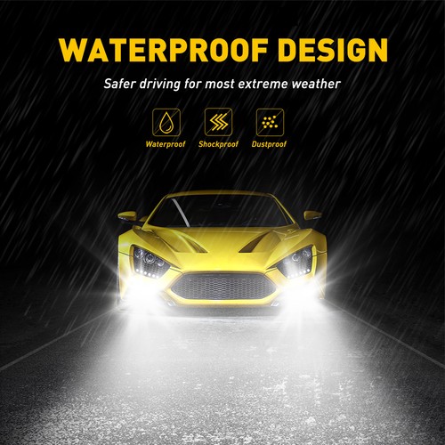 2PCS AUXITO All Series LED Headlights High Low Beam Fog Driving Light H11 H8 GUS - Picture 65 of 119