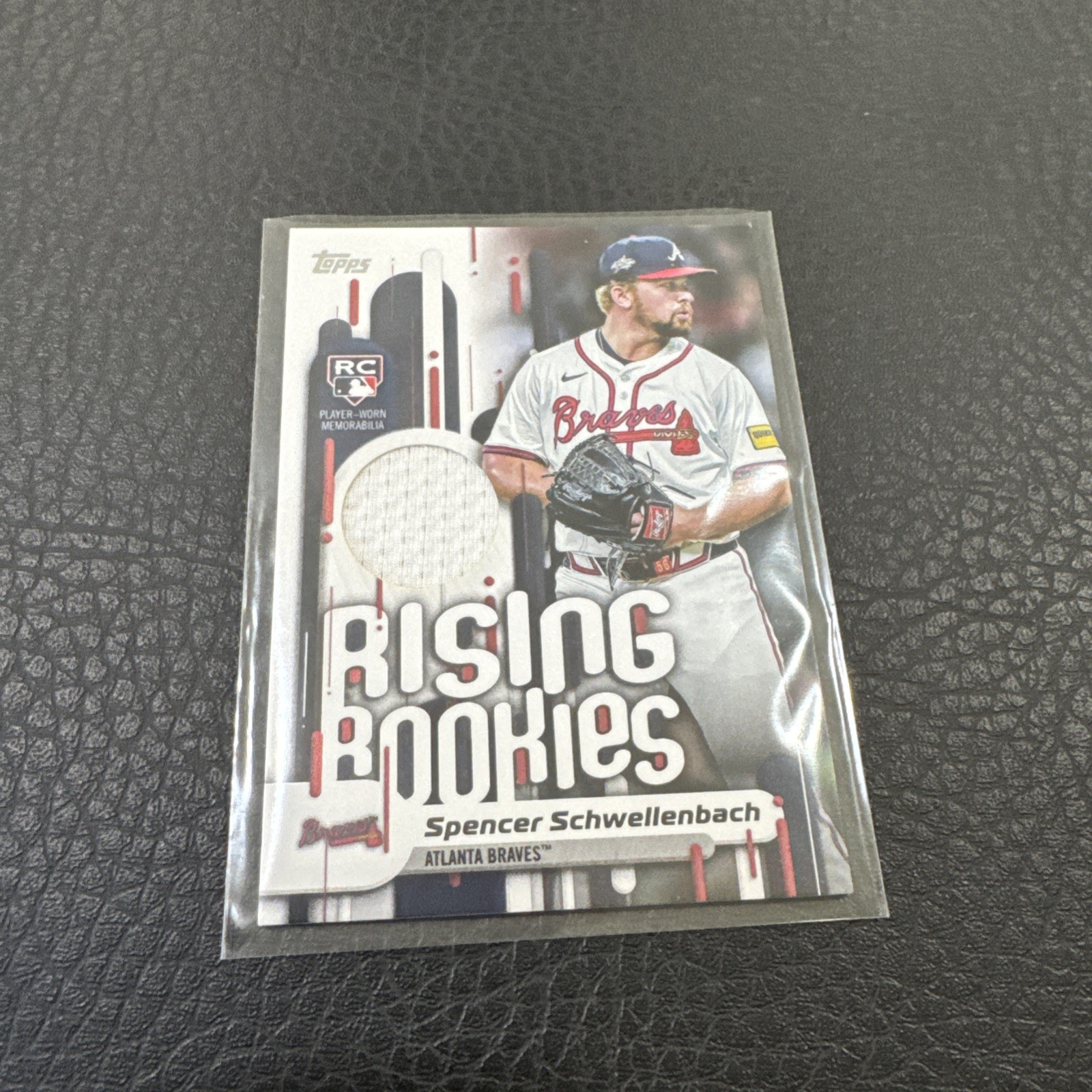 2025 Topps Update Spencer Schwellenbach Rising Rookies Relic RRR-SS