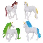 4 Pcs Year of The Horse Zodiac Ornaments Chinese Toppers