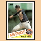 Nolan Ryan #760 1985 Topps Houston Astros Baseball Card MLB NM