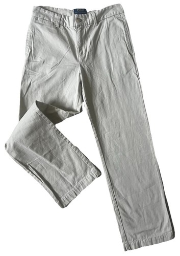 Polo Ralph Lauren Khaki Pant Girls 14, Uniform, School Uniform Prep Soft A129) - Picture 1 of 9