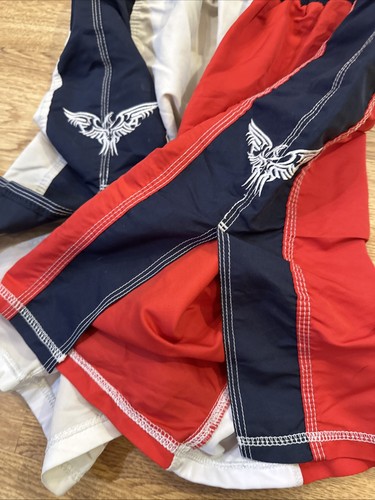 Friction Leichtathletik Kampfausrüstung Armee schwarz gelb Shorts Herren klein Surf rot blau - Bild 5 von 5