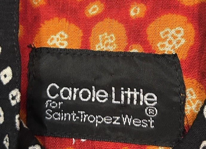 Vintage Carole Little Saint Tropez Top & Skirt Set Womens Small Colorful Boho - Image 2 of 4