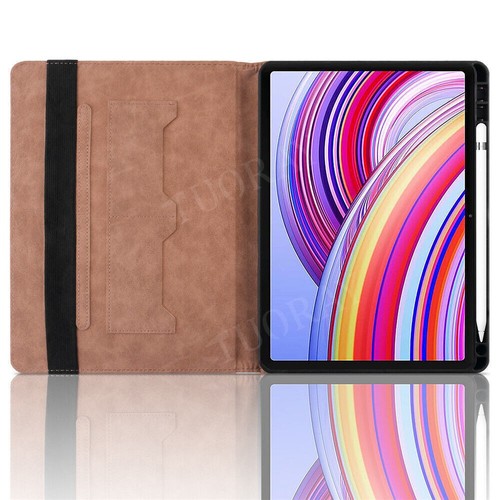 Leather Flip Case For Redmi Pad 8.7" 2024/Pad SE 11" 2023 Shockproof Stand Cover - Picture 30 of 72