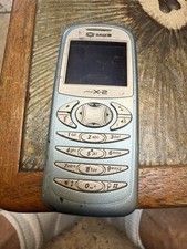 Rare Vintage Sagem my X-2 Cell Phone Silver International Untested
