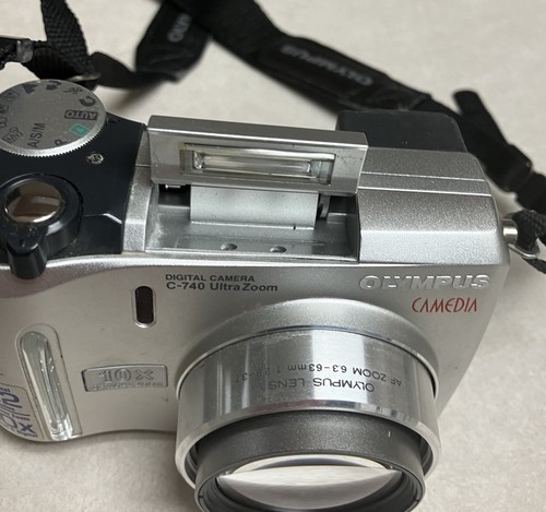 Olympus Camedia C-740 Ultra Zoom 3.2MP Digital Camera - Tested No XD Card - Picture 6 of 21
