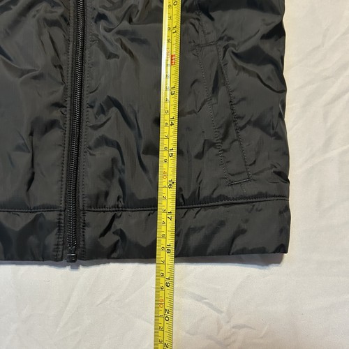 Chaqueta forrada de lana con capucha para niños Nike talla 6 bloque de color negra cremallera frontal - Imagen 7 de 8