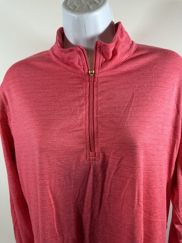 Womens Slazenger Golf Size XL Blue & Pink 1/4 Zip Shirts - Picture 4 of 17