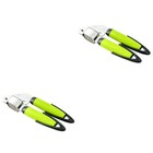 2 Pack Knoblauch Press Knoblauchpresse Edelstahl Knoblauchbrecher