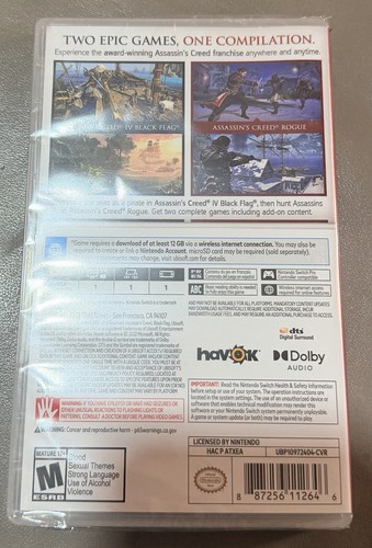 Assassin's Creed: The Rebel Collection code-in-box - Nintendo Switch - Picture 2 of 5