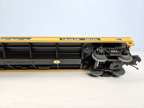 MTH 20-98382 O NYC Metro Transit MTA Flatcar 940390 w/ Yellow R-17 Subway Car - Picture 12 of 19
