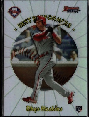 2018 Bowman's Best #98BP-RH Rhys Hoskins 1998 Best Performers E033