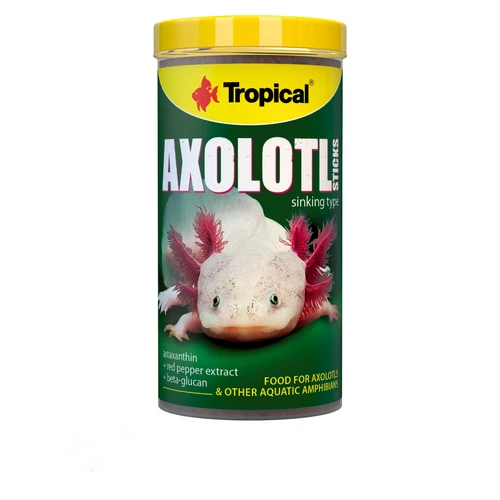 TROPICAL TADEUSZ OGRODNIK Tropical Axolotl 250ml Futter für Axolotl Rippenmolche Zwergkrallenfrösche