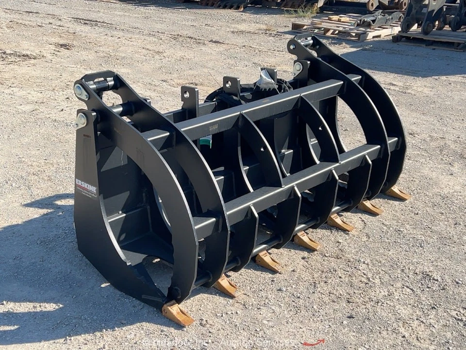 Pinza de cepillo minicargadora industrial Erskine 900592 2023 72" bidadoo - nueva Foto 2 de 4