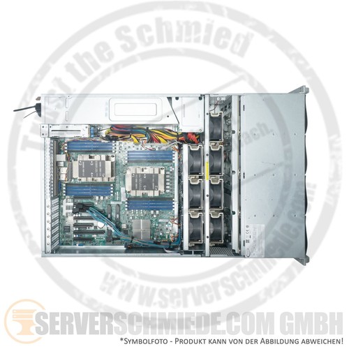 Supermicro CSE-847B X11DPH-T 4U 2x Intel Gold 6138 128GB 2x3TB SAS 2x1200W - Photo 5/6