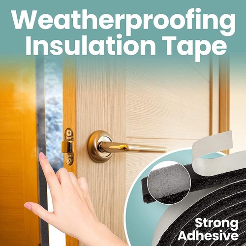 Draught Excluder Door Window Sealing Strip Soundproof Weather Stripping - Picture 10 of 16