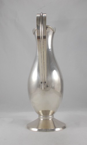 RAR Sólido Jarra de Vino En 835er Plata Diseño Schulze BWKS Artesanía Um 1940 - Imagen 11 de 23