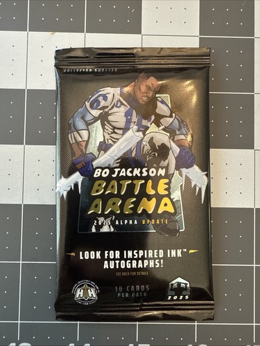 Bo Jackson Battle Arena 2025 Alpha Update Collector Booster Pack