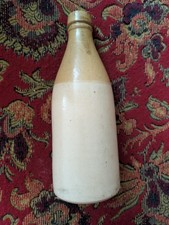Antique  Stoneware Pottery Stamped logo #2 Gray Portobello  Ginger beer bottles
