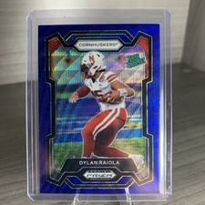  2024 Prizm Draft Picks DYLAN RAIOLA Blue Wave Prizm Rated Prospect #146/249 