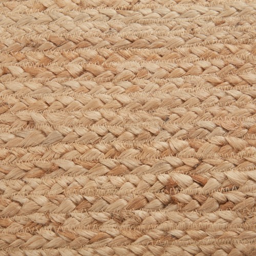 Accent Rug Natural Jute Farmhouse 36x60 No Slip Pad Braided Floor Mat VHC Brands - Picture 9 of 12