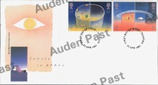 Vintage First Day Cover FDC Europe In Space Royal Mail Taunton 1991